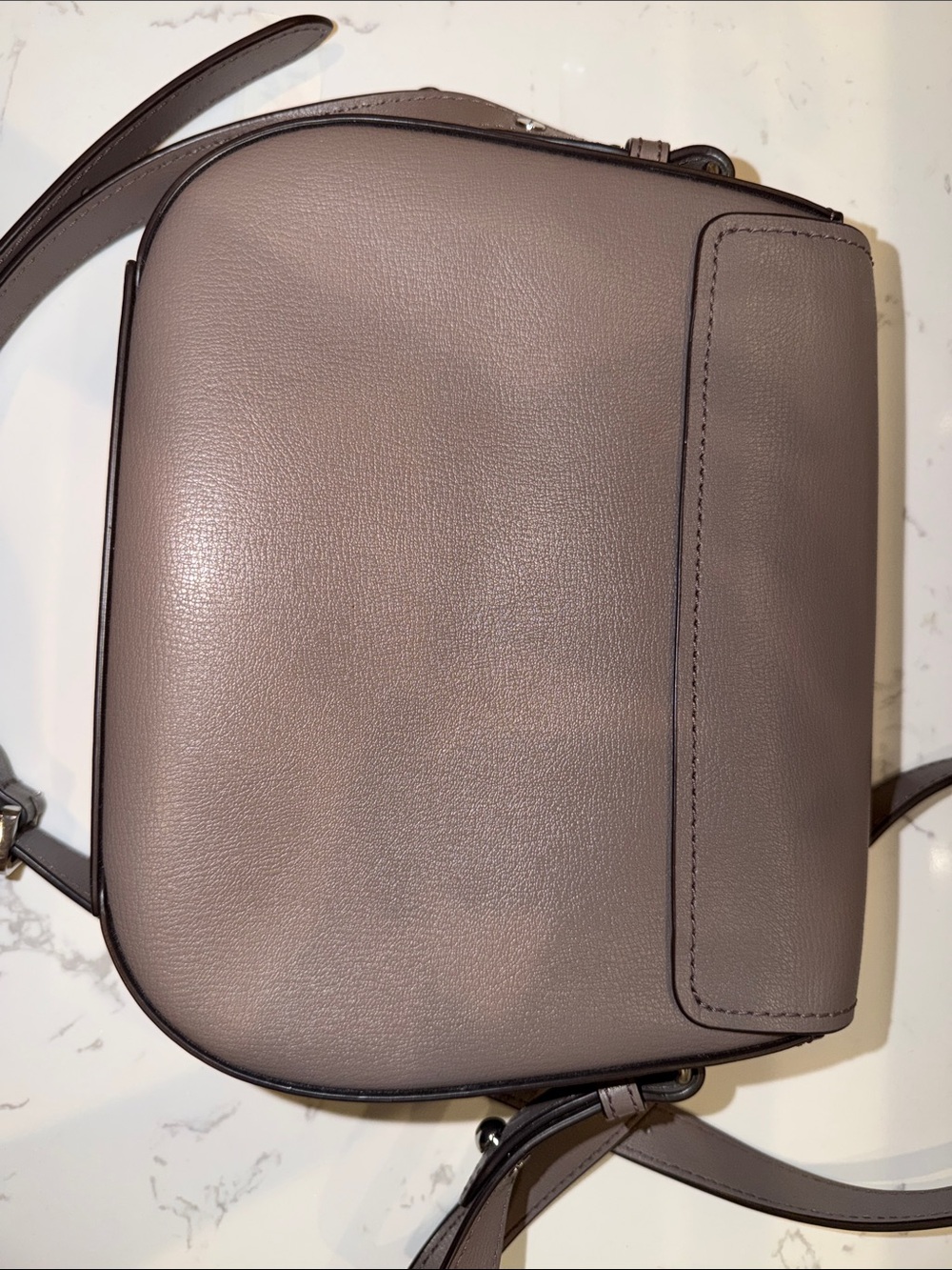 Marc Jacobs Taupe Leather Crossbody Bag - Picture 7 of 13
